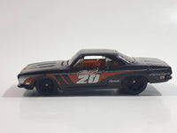 2014 Hot Wheels HW Workshop - Muscle Mania '68 Barracuda Formula S Metalflake Black Die Cast Toy Car Vehicle