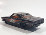 2014 Hot Wheels HW Workshop - Muscle Mania '68 Barracuda Formula S Metalflake Black Die Cast Toy Car Vehicle