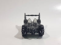 2004 Hot Wheels Batman DC Comics Infinity Batmobile Black Die Cast Toy Car Vehicle - s03 Chrome PR5