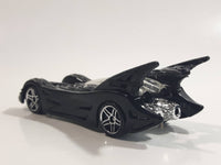 2004 Hot Wheels Batman DC Comics Infinity Batmobile Black Die Cast Toy Car Vehicle - s03 Chrome PR5