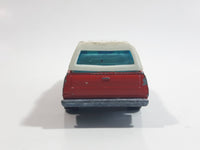 Vintage 1982 Hot Wheels Hi Rakers Dodge D-50 Pickup Truck Red with White Canopy Die Cast Toy Car Vehicle