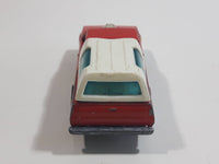 Vintage 1982 Hot Wheels Hi Rakers Dodge D-50 Pickup Truck Red with White Canopy Die Cast Toy Car Vehicle