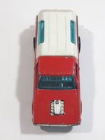 Vintage 1982 Hot Wheels Hi Rakers Dodge D-50 Pickup Truck Red with White Canopy Die Cast Toy Car Vehicle