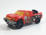 2009 Hot Wheels HW Daredevils Off Track Baja Truck #1 Red Die Cast Toy Car Vehicle