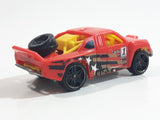 2009 Hot Wheels HW Daredevils Off Track Baja Truck #1 Red Die Cast Toy Car Vehicle