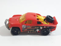 2009 Hot Wheels HW Daredevils Off Track Baja Truck #1 Red Die Cast Toy Car Vehicle