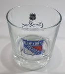 Rare Limited Release Crown Royal "NHL Rocks" New York Rangers Hockey Team Clear Glass Whisky Cup