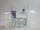 Rare Limited Release Crown Royal "NHL Rocks" New York Rangers Hockey Team Clear Glass Whisky Cup