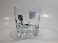 Rare Limited Release Crown Royal "NHL Rocks" New York Rangers Hockey Team Clear Glass Whisky Cup