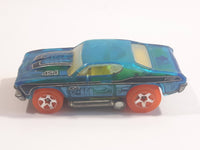 2014 Hot Wheels HW Race: X‑Raycers '69 Chevelle SS Translucent Blue Die Cast Toy Car Vehicle