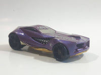 2009 Hot Wheels HW Special Features Urban Agent Metallic Purple Die Cast Toy Car Vehicle (Missing Missiles)