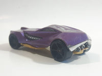 2009 Hot Wheels HW Special Features Urban Agent Metallic Purple Die Cast Toy Car Vehicle (Missing Missiles)