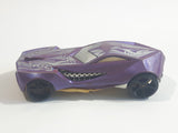 2009 Hot Wheels HW Special Features Urban Agent Metallic Purple Die Cast Toy Car Vehicle (Missing Missiles)