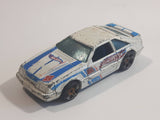 2011 Hot Wheels HW Racing '92 Ford Mustang Pearl White Die Cast Toy Car Vehicle