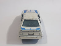 2011 Hot Wheels HW Racing '92 Ford Mustang Pearl White Die Cast Toy Car Vehicle