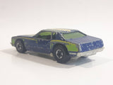 Vintage 1979 Hot Wheels Speedway Specials Monte Carlo Stocker Dark Enamel Blue Die Cast Toy Car Vehicle - Made in Hong Kong