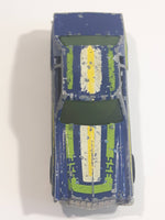 Vintage 1979 Hot Wheels Speedway Specials Monte Carlo Stocker Dark Enamel Blue Die Cast Toy Car Vehicle - Made in Hong Kong