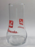 Vintage 1980s 7-Up The Uncola Soda Pop Beverage Upside Down Unique Clear Glass Drinking Cup Collectible