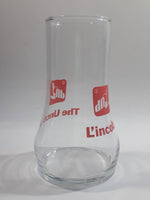 Vintage 1980s 7-Up The Uncola Soda Pop Beverage Upside Down Unique Clear Glass Drinking Cup Collectible