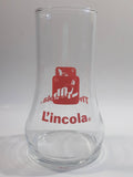 Vintage 1980s 7-Up The Uncola Soda Pop Beverage Upside Down Unique Clear Glass Drinking Cup Collectible