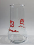 Vintage 1980s 7-Up The Uncola Soda Pop Beverage Upside Down Unique Clear Glass Drinking Cup Collectible