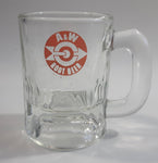 Vintage A & W Miniature 3 1/4" Tall Heavy Glass Root Beer Mug