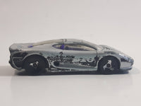 1998 Hot Wheels Dash 4 Cash Series Jaguar XJ220 Silver Die Cast Toy Car Vehicle