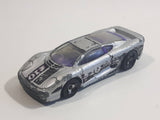 1998 Hot Wheels Dash 4 Cash Series Jaguar XJ220 Silver Die Cast Toy Car Vehicle