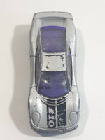 1998 Hot Wheels Dash 4 Cash Series Jaguar XJ220 Silver Die Cast Toy Car Vehicle