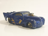 2008 Hot Wheels All Stars '41 Willys Blue Die Cast Toy Hot Rod Car Vehicle