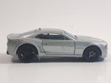 2010 Hot Wheels '10 Camaro SS Silver Die Cast Toy Car Vehicle