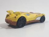 2017 Hot Wheels Street Beasts Howlin' Heat Yellow Die Cast Toy Car Vehicle