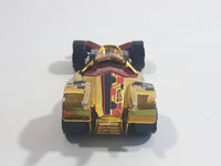 2015 Hot Wheels HW Race Super Chromes RD-06 Gold Chrome Die Cast Toy Race Car Vehicle