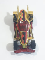 2015 Hot Wheels HW Race Super Chromes RD-06 Gold Chrome Die Cast Toy Race Car Vehicle