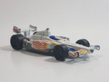 2012 Hot Wheels 2011 IndyCar Oval Course Race Car White Die Cast Toy Race Car Vehicle