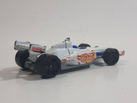 2012 Hot Wheels 2011 IndyCar Oval Course Race Car White Die Cast Toy Race Car Vehicle