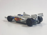 2012 Hot Wheels 2011 IndyCar Oval Course Race Car White Die Cast Toy Race Car Vehicle