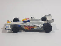 2012 Hot Wheels 2011 IndyCar Oval Course Race Car White Die Cast Toy Race Car Vehicle