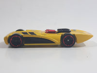 2013 Hot Wheels HW Racing Track Aces GM Chevroletor Yellow Die Cast Toy Car Vehicle