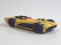 2013 Hot Wheels HW Racing Track Aces GM Chevroletor Yellow Die Cast Toy Car Vehicle