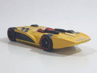 2013 Hot Wheels HW Racing Track Aces GM Chevroletor Yellow Die Cast Toy Car Vehicle