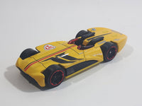 2013 Hot Wheels HW Racing Track Aces GM Chevroletor Yellow Die Cast Toy Car Vehicle