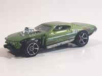 2014 Hot Wheels HW Workshop - HW Garage Project Speeder Metalflake Green Die Cast Toy Car Vehicle