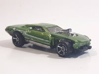 2014 Hot Wheels HW Workshop - HW Garage Project Speeder Metalflake Green Die Cast Toy Car Vehicle