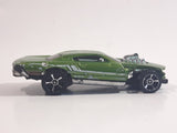 2014 Hot Wheels HW Workshop - HW Garage Project Speeder Metalflake Green Die Cast Toy Car Vehicle