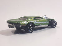 2014 Hot Wheels HW Workshop - HW Garage Project Speeder Metalflake Green Die Cast Toy Car Vehicle