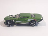 2014 Hot Wheels HW Workshop - HW Garage Project Speeder Metalflake Green Die Cast Toy Car Vehicle