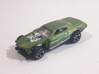 2014 Hot Wheels HW Workshop - HW Garage Project Speeder Metalflake Green Die Cast Toy Car Vehicle