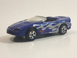 2001 Hot Wheels Power Launcher Camaro Convertible Dark Blue Die Cast Toy Car Vehicle