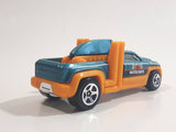 2012 Hot Wheels HW City Works Diesel Duty Truck Dark Teal Green and Orange Die Cast Toy Car Vehicle